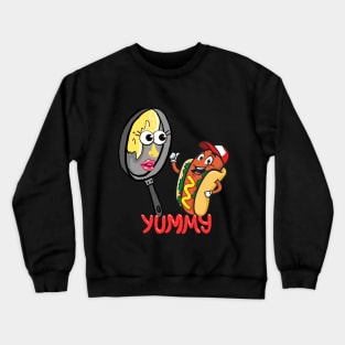 Yummy Sausage Crewneck Sweatshirt